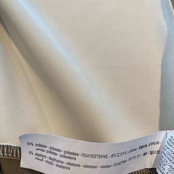 Zara Cream/Tan Vegan Leather Suede Car Coat BNWT Size S - Picture 6 of 11